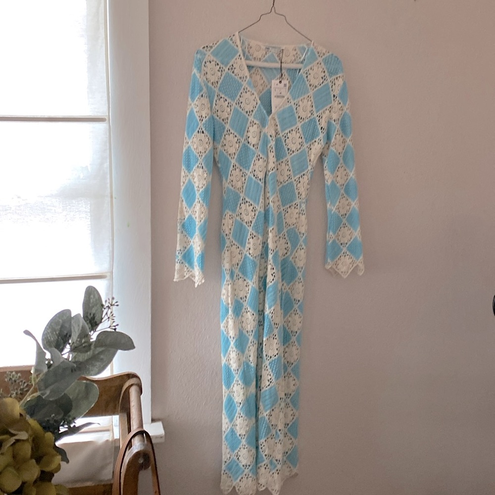 Zara crochet dress